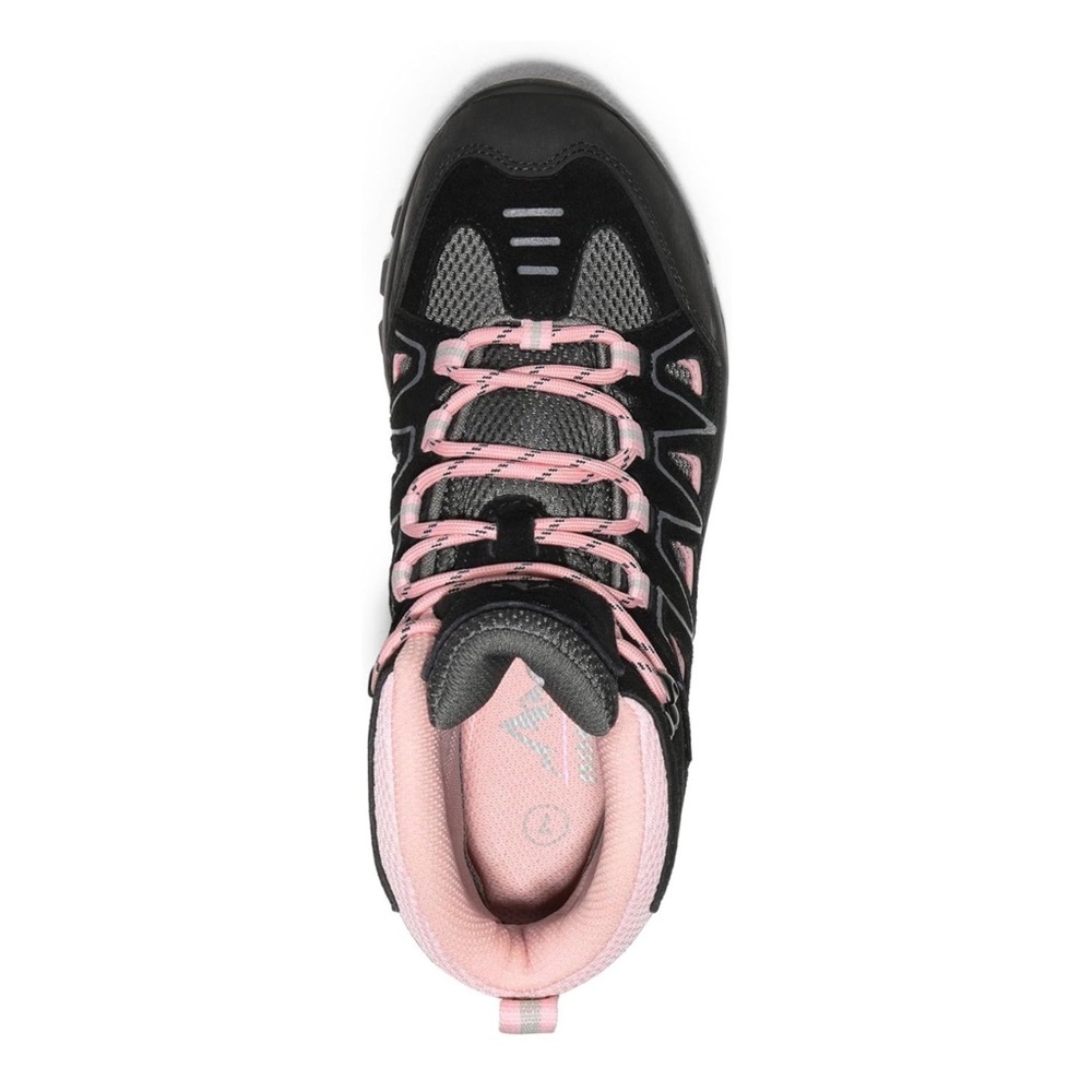 NWT Women's Waterproof Wide Hiking Boots Outdoor/Black&Pink/US8 - Picture 3 of 12